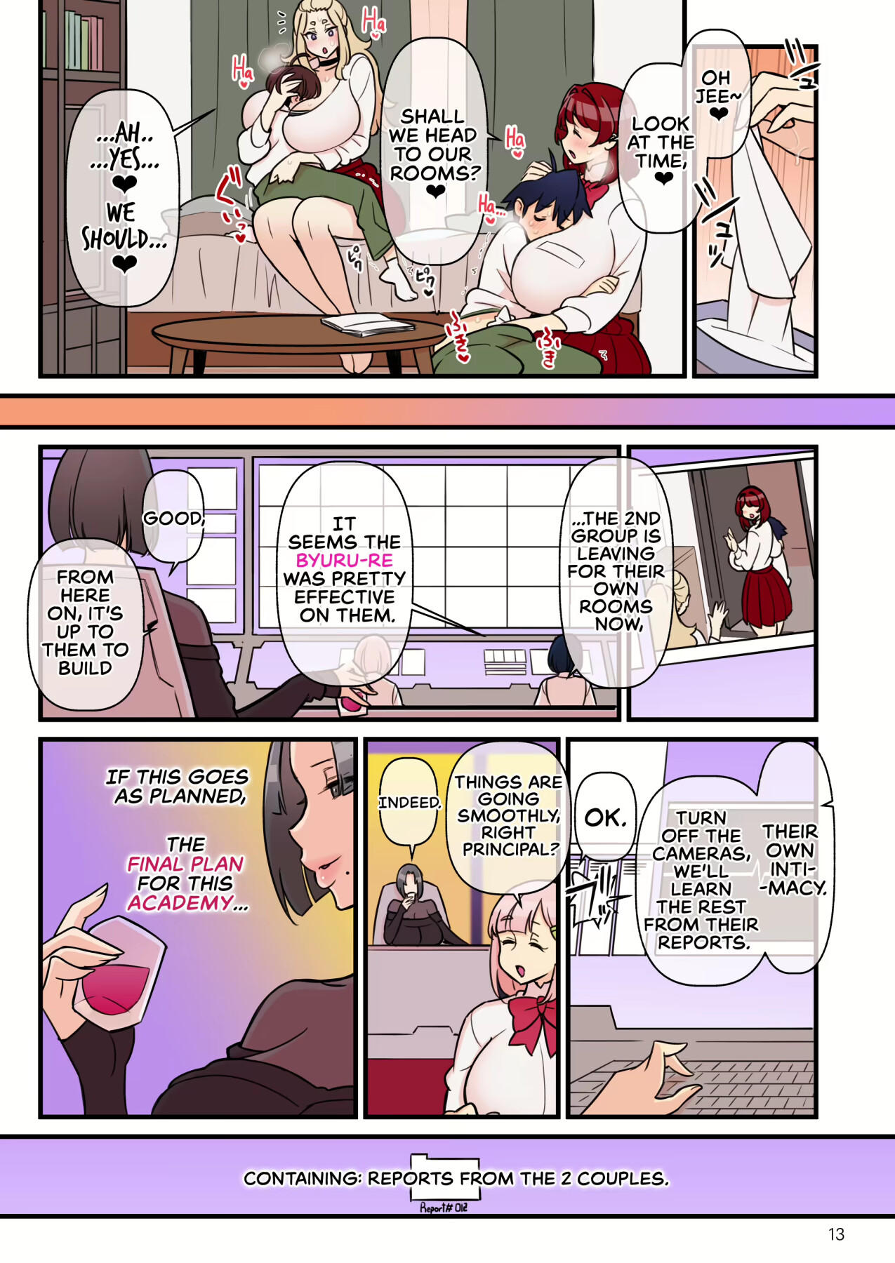 Hentai Manga Comic-Fiance(e) Academy FILE: 01 "First Time Sleeping Over" + The Fiancé Academy FILE: 02 "Second Seduction"-Read-57